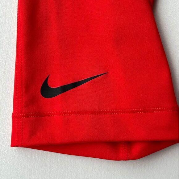 Nike Pro Capri II Women's Compression Tights - Fusion Red size Small - Picture 3 of 9